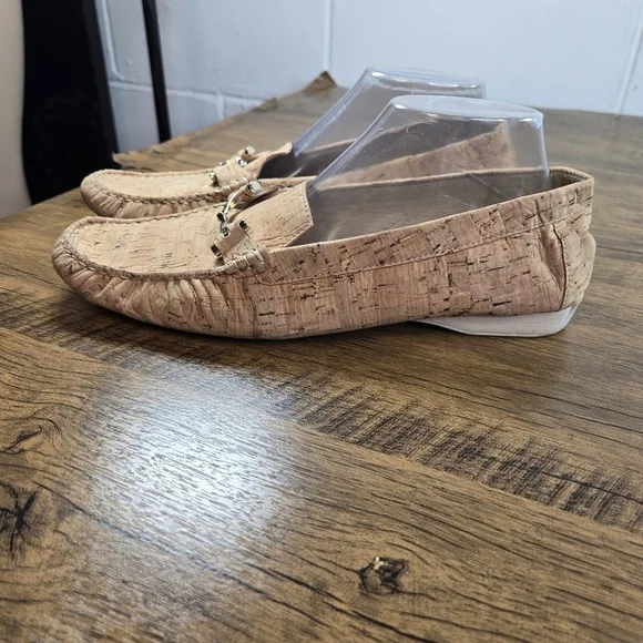 Donald J. Pliner Loren Cork Driving Mocs Loafers Horsr Bit - Picture 8 of 11